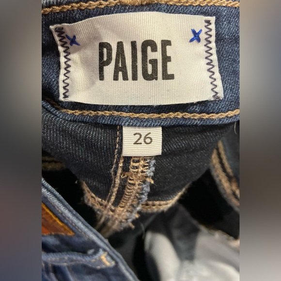 Paige women’s verdungo size 26 ankle jeans - Picture 3 of 4